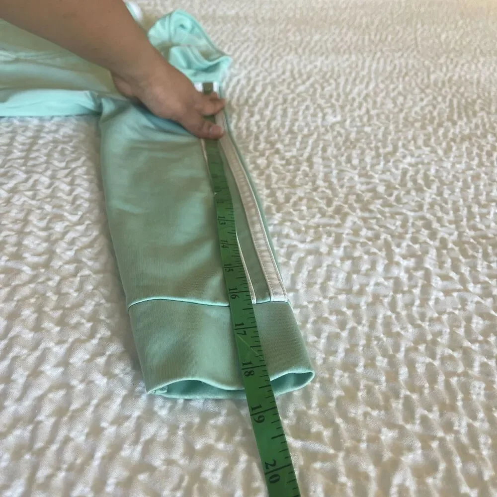 Adidas Girls Adicolor Classics Track Jacket Turquoise Pullover Size 5 - Picture 7 of 8